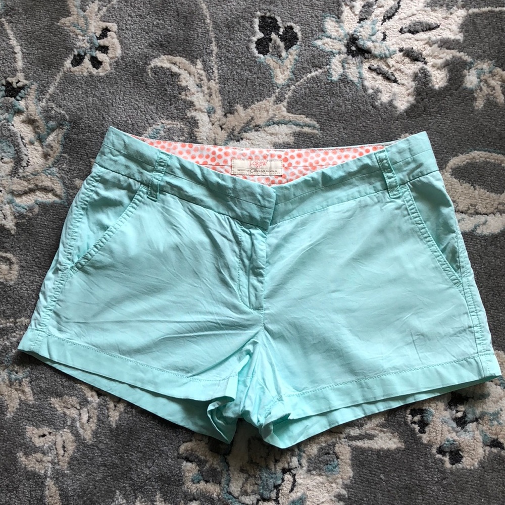 j crew broken in chinos in mint